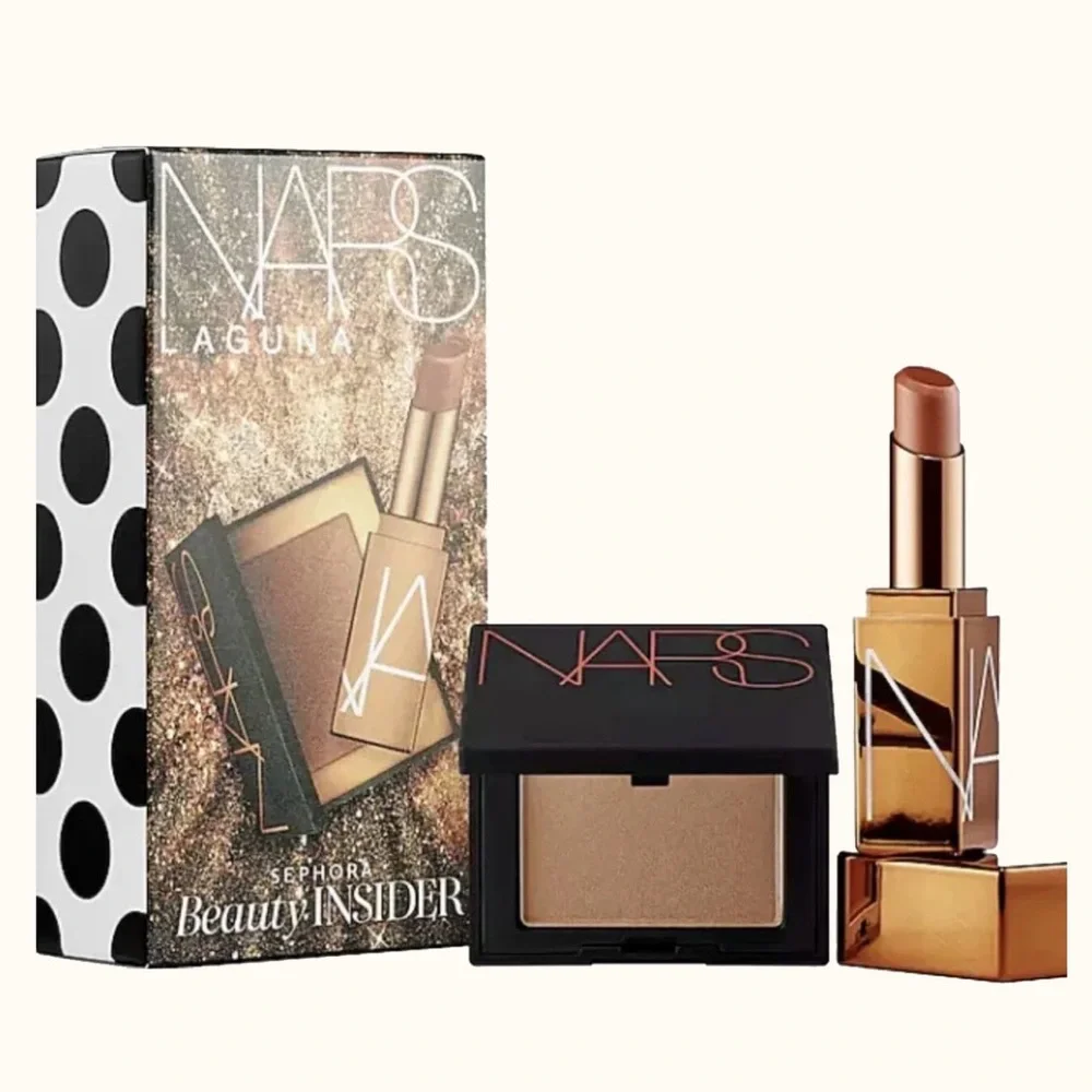 NARS Laguna Bronzer and Lipstick Duo - Warm Brown